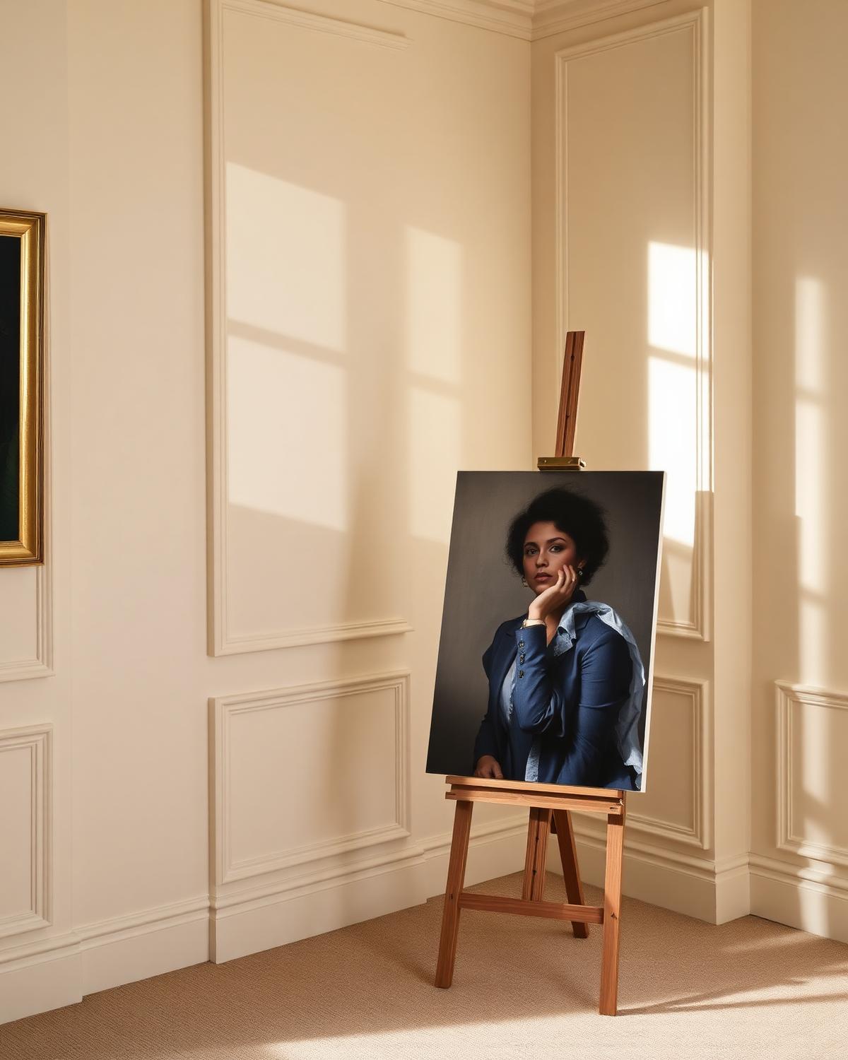 Portrait Fine Art Sur Toile